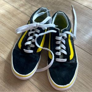Vans kids sparkle snake old school size 3